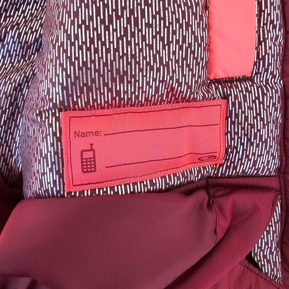Champion Insulated Heatlock Winter Ski Coat in Deep Pink, Size Large - Picture 8 of 12